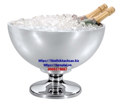 Stainless steel double-layered bins 123706